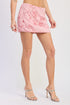 BLUSH BLOOM BEADED SKIRT