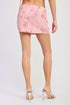 BLUSH BLOOM BEADED SKIRT