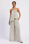 PARIS POLKA HALTER TOP