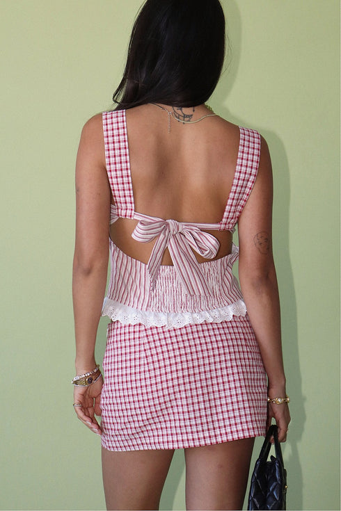 CHERRY PICNIC BOW TOP