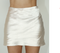 CREAM SILK MINI SKIRT