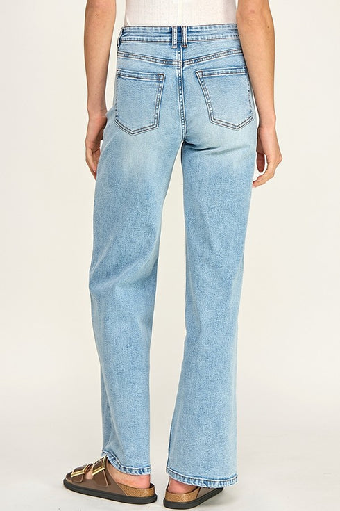 SUNKISSED STRAIGHT-LEG DENIM