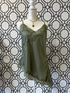 OLIVE AFTERGLOW LACE CAMI