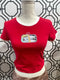 RED SARDINE CAMI TOP