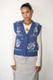 VINTAGE BLUE VEST