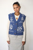 VINTAGE BLUE VEST