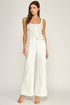 IVORY BREEZE WIDE-LEG PANTS