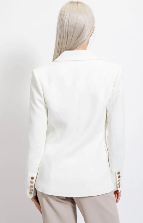 GOLD BUTTON BLAZER
