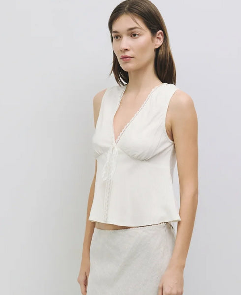 LANA CREAM TOP