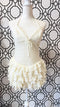 IVORY DREAM RUFFLE ROMPER
