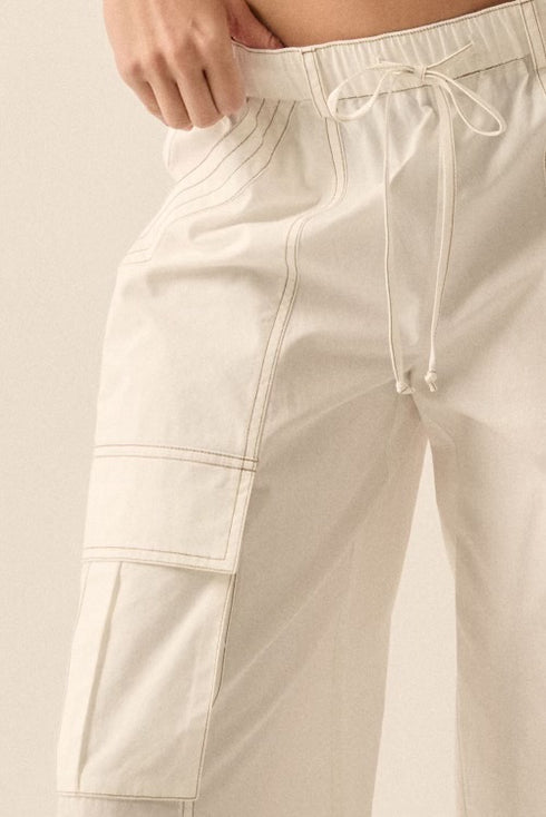 OFF WHITE CARGO PANTS