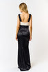 SLVLESS SATIN MAXI DRESS