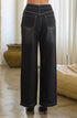MIDNIGHT WIDE-LEG JEANS