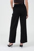 HIGH WAIST WIDE LEG BLACK PANTS