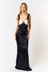SLVLESS SATIN MAXI DRESS