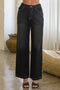 MIDNIGHT WIDE-LEG JEANS