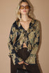 VINTAGE MUSE RUFFLE BLOUSE