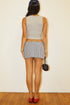 COASTAL PICNIC PLAID SKIRT