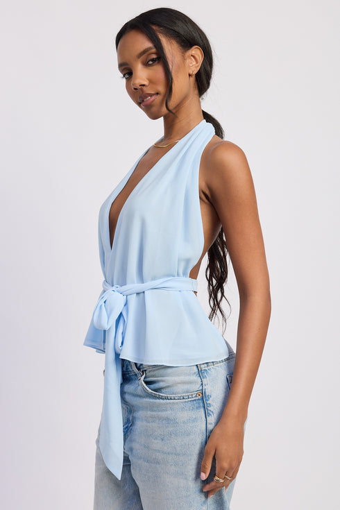 SKY WHISPER HATLER TOP