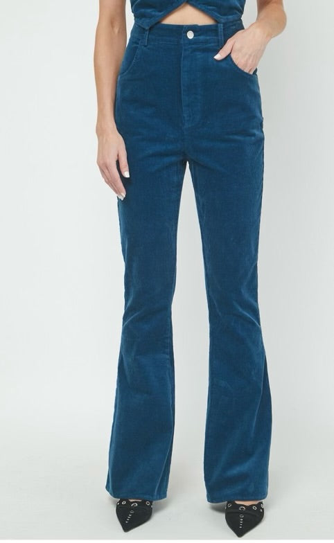 CORDUROY FLARE PANTS