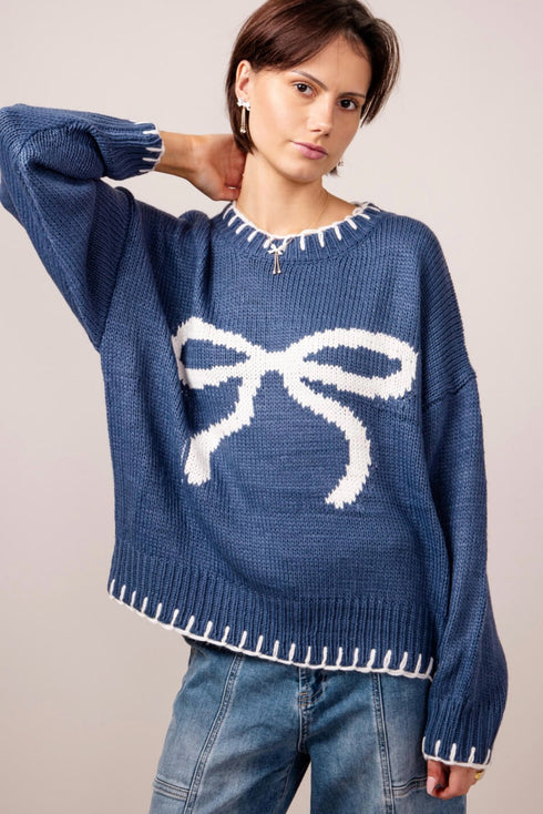 BOW SWEATER
