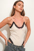 LACE TRIM BODY SUIT