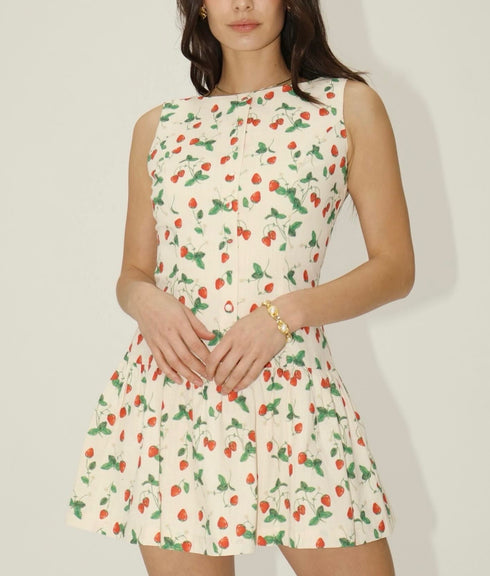 CHERRY BLOSSOM FLARE DRESS