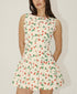 CHERRY BLOSSOM FLARE DRESS