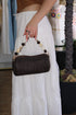 COCOA DRIFT BEADED HANDBAG