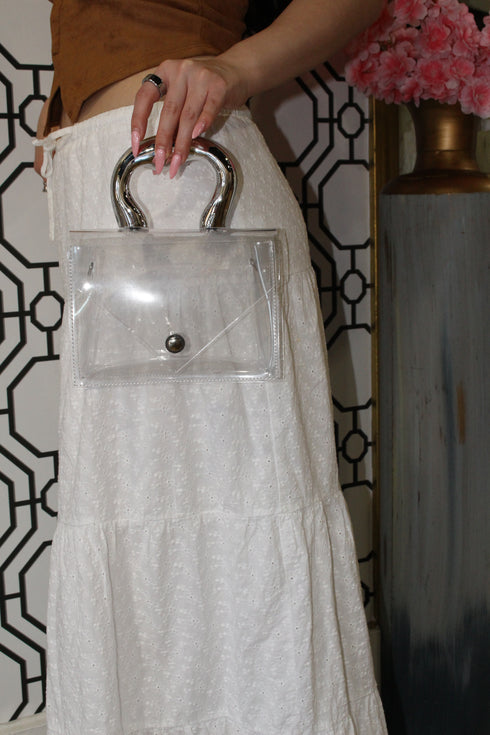 CRYSTAL CHIC HANDLE BAG