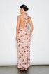 BLUSH BLOOM HALTER MAXI