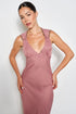 ROSE PICNIC ELEGANCE MAXI DRESS