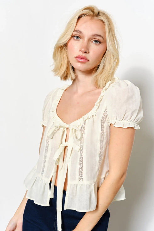 ROSIE RUFFLE BLOUSE