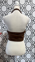 WILD WEST LACE-UP HALTER TOP