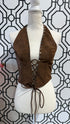 WILD WEST LACE-UP HALTER TOP