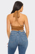 DESERT MUSE STUDDED HALTER TOP