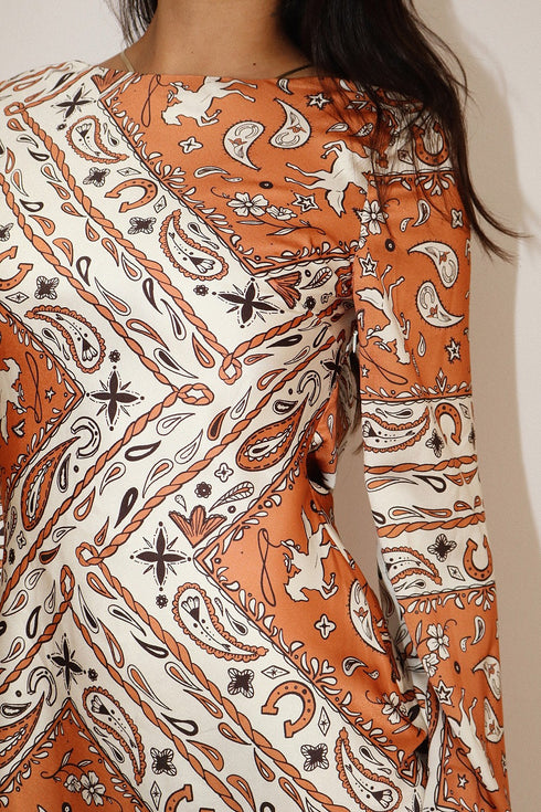 DESERT MUSE OPEN BACK MINI DRESS