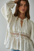 LUNA BLANCA LACE BLOUSE