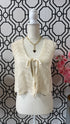 COASTAL CREAM CROCHET TOP