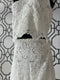 ONE SHOULDER CROCHET LACE TOP