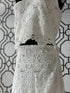 ONE SHOULDER CROCHET LACE TOP