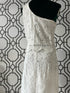 ONE SHOULDER CROCHET LACE TOP