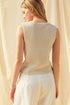 SAND DUNE KNIT VEST TOP