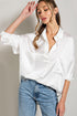 OFF WHITE SILK BLOUSE