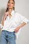 OFF WHITE SILK BLOUSE