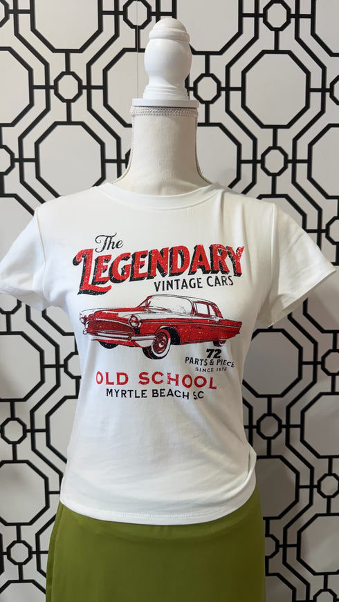 LEGENDARY RIDE VINTAGE TEE