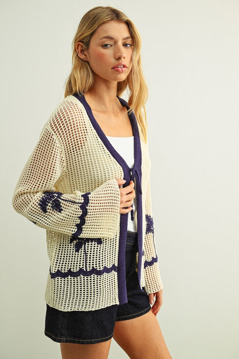 PALM BREEZE CARDIGAN