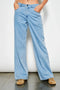 SKYLINE WIDE-LEG DENIM PANTS