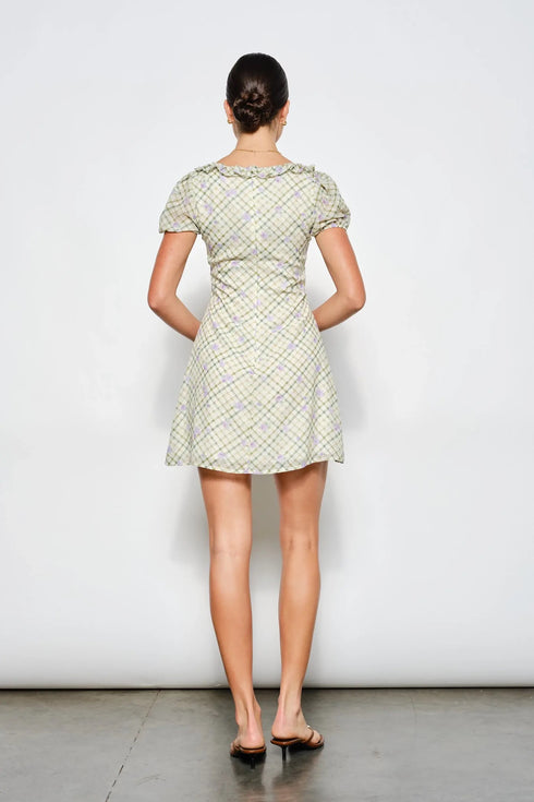 SAGE GARDEN MINI DRESS