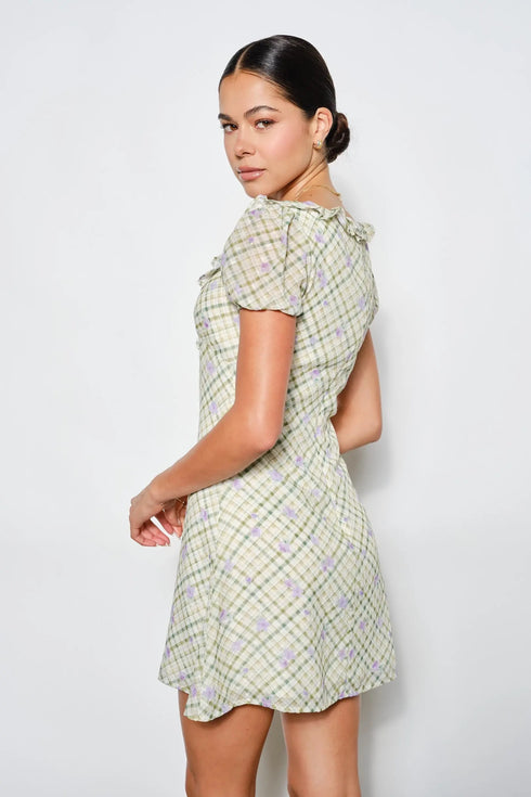 SAGE GARDEN MINI DRESS